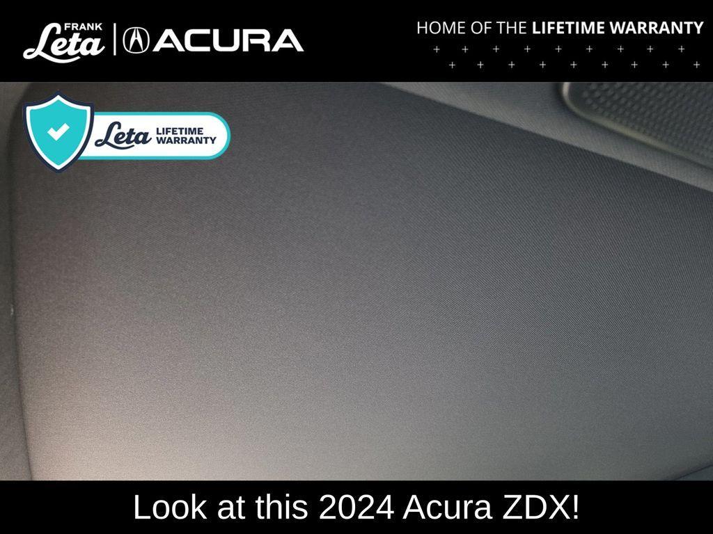 new 2024 Acura ZDX car, priced at $75,320