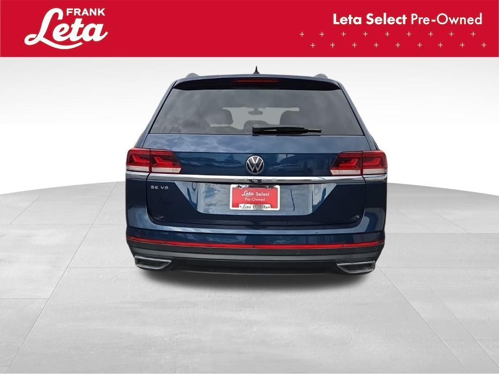 used 2021 Volkswagen Atlas car, priced at $19,500