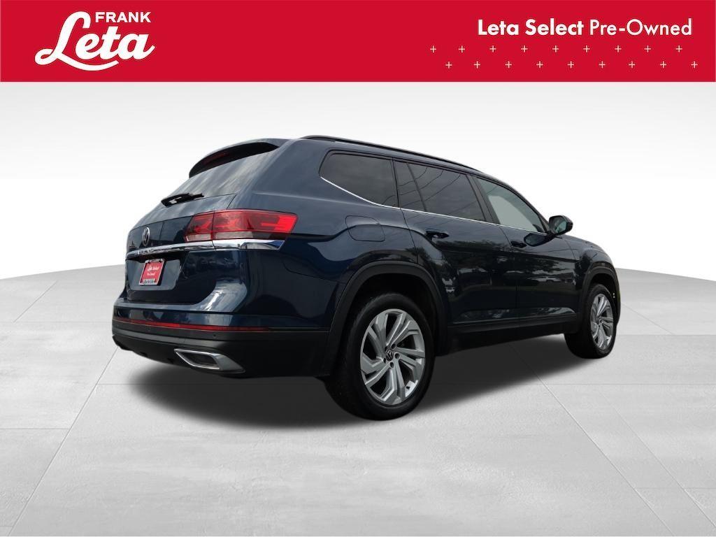 used 2021 Volkswagen Atlas car, priced at $19,500