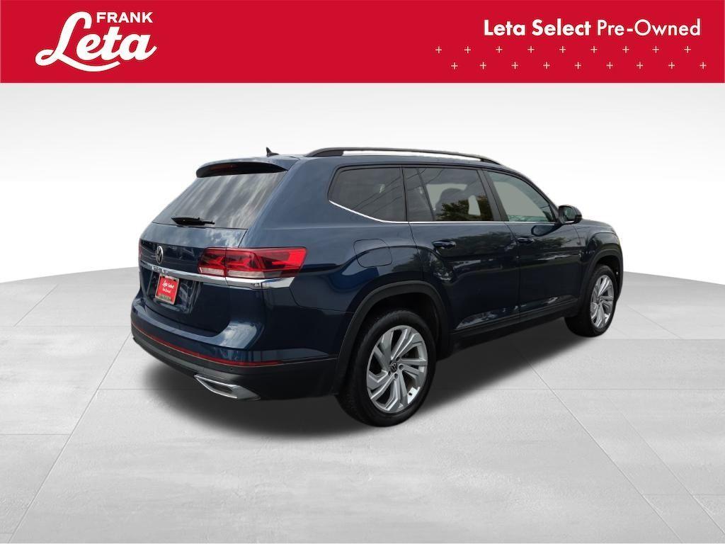 used 2021 Volkswagen Atlas car, priced at $19,500
