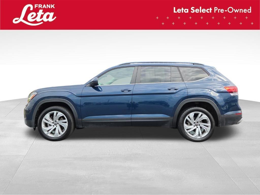 used 2021 Volkswagen Atlas car, priced at $19,500