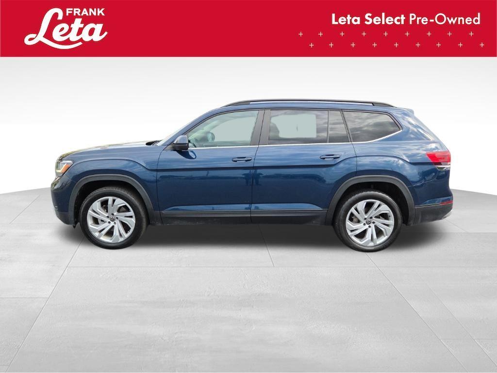 used 2021 Volkswagen Atlas car, priced at $19,500
