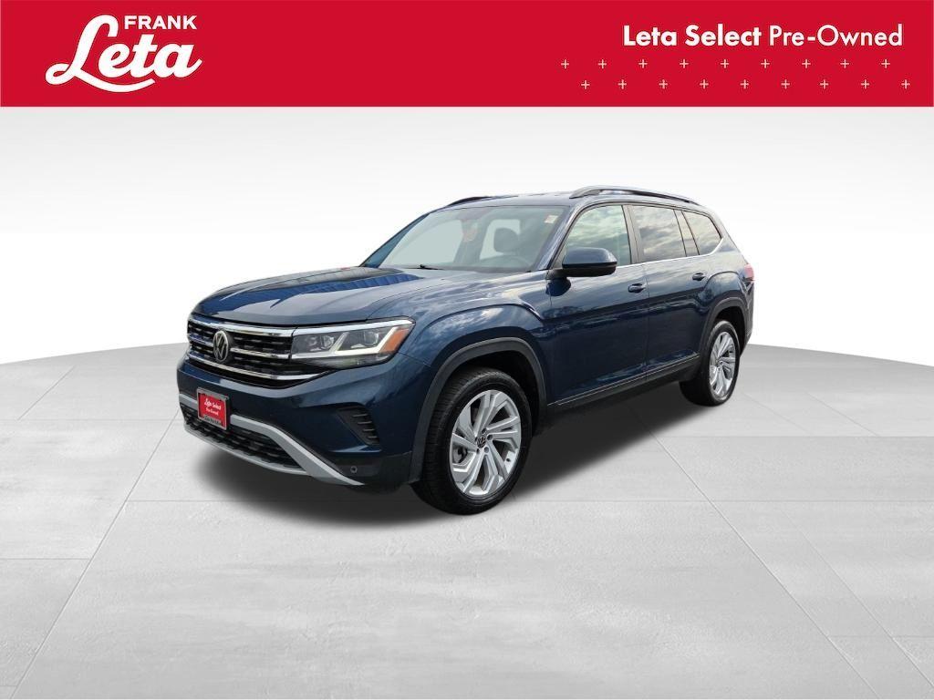 used 2021 Volkswagen Atlas car, priced at $19,500