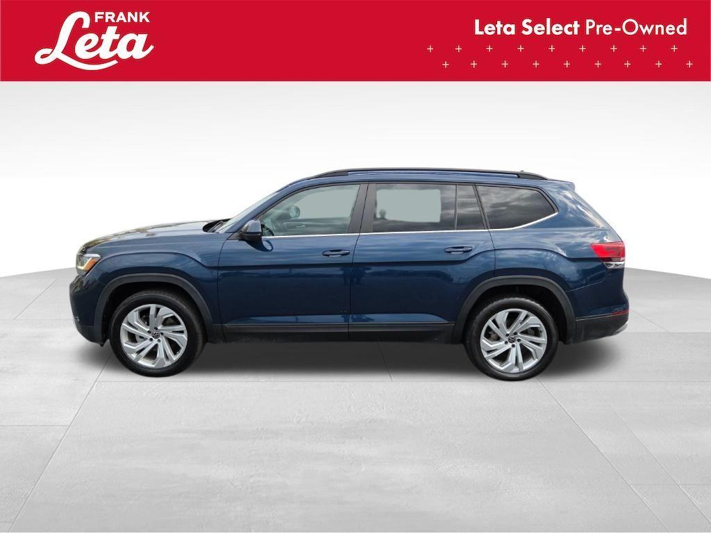 used 2021 Volkswagen Atlas car, priced at $19,500