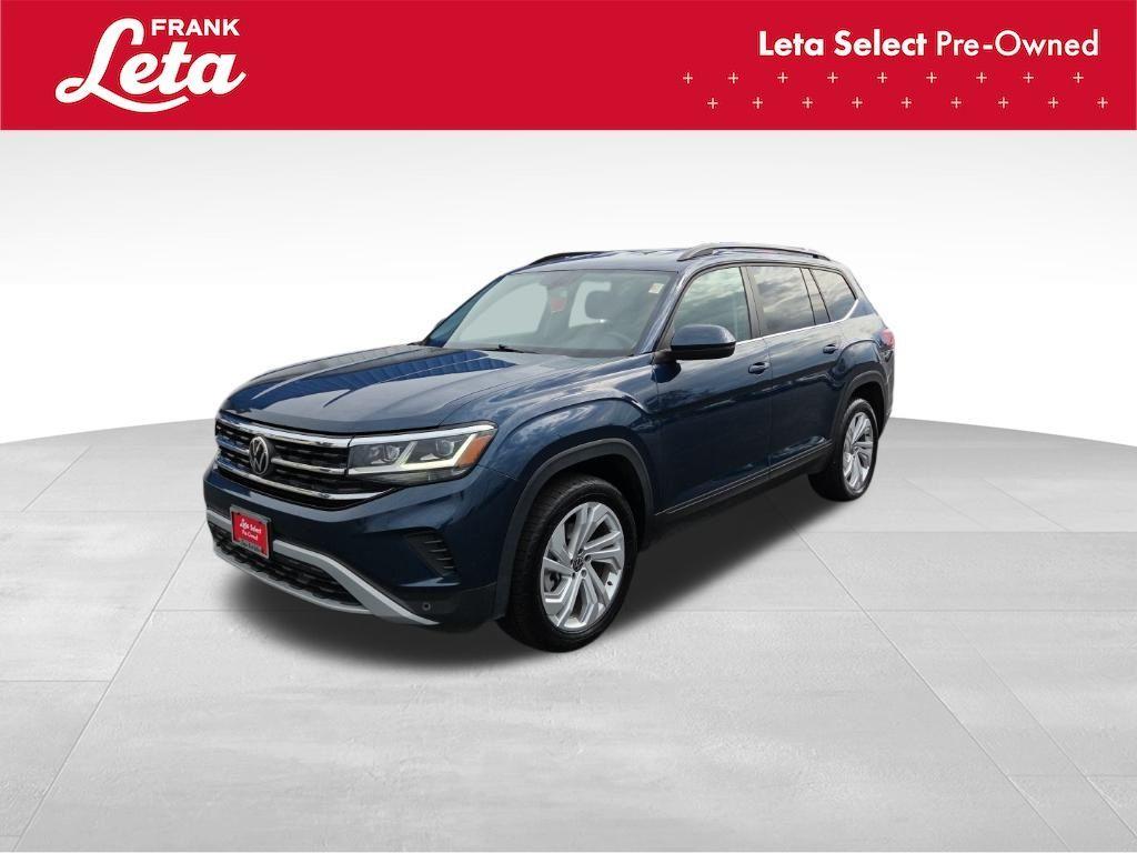 used 2021 Volkswagen Atlas car, priced at $19,500