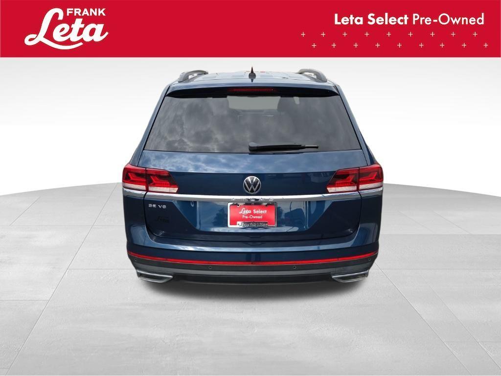 used 2021 Volkswagen Atlas car, priced at $19,500
