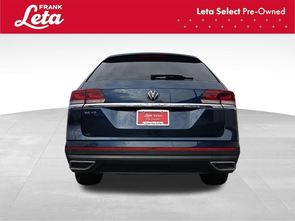 used 2021 Volkswagen Atlas car, priced at $19,500