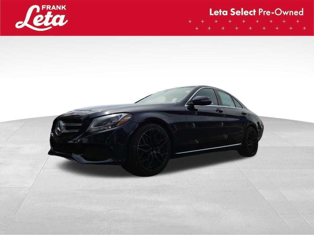 used 2018 Mercedes-Benz C-Class car, priced at $16,977