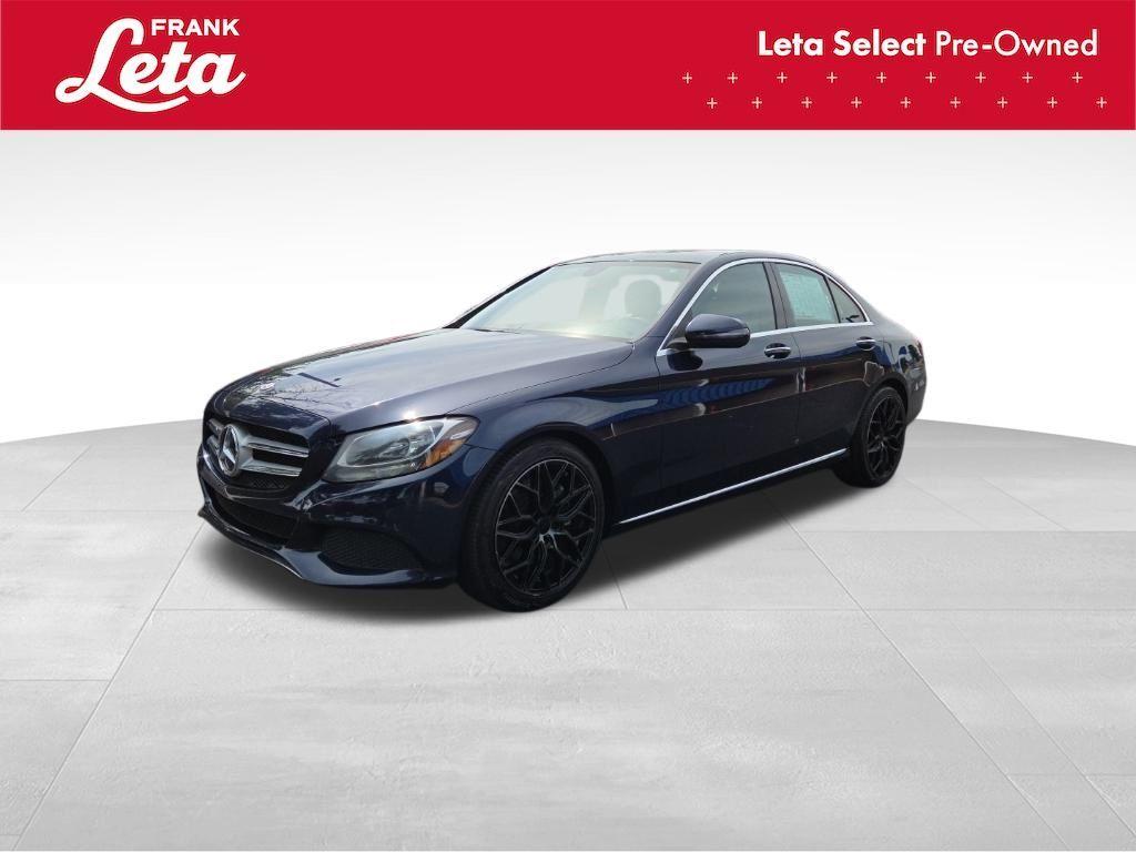 used 2018 Mercedes-Benz C-Class car, priced at $16,977