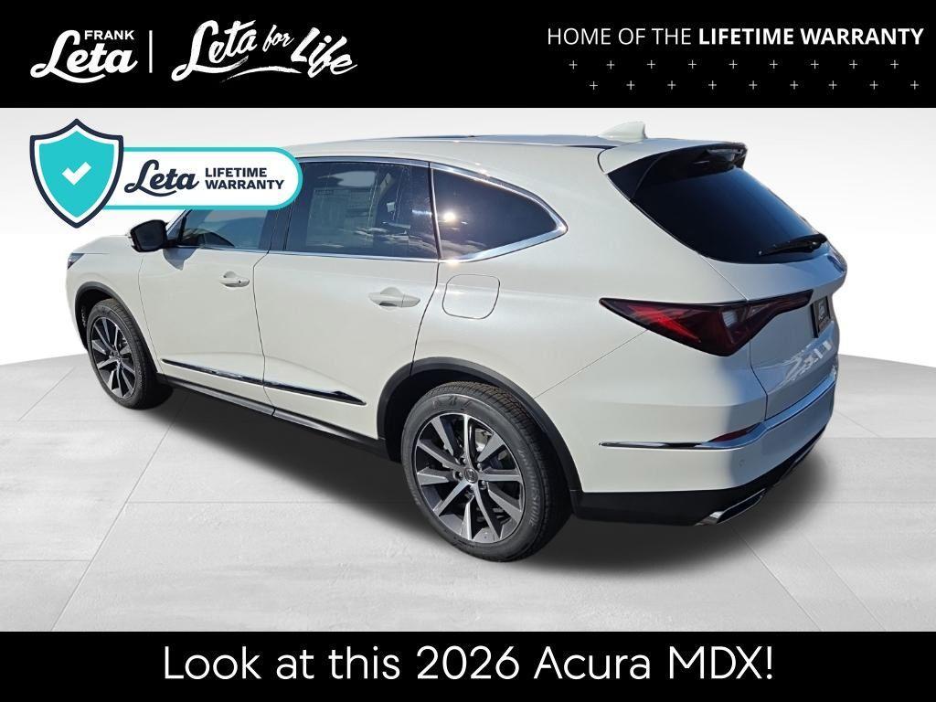 new 2026 Acura MDX car, priced at $61,350