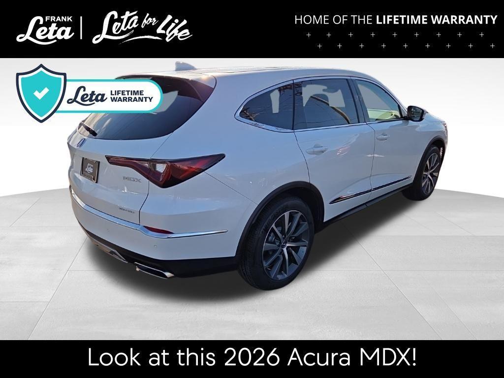 new 2026 Acura MDX car, priced at $61,350