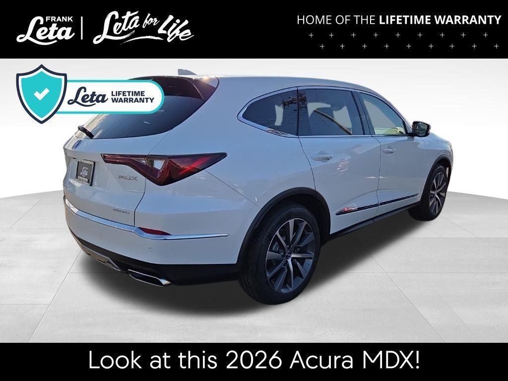 new 2026 Acura MDX car, priced at $61,350