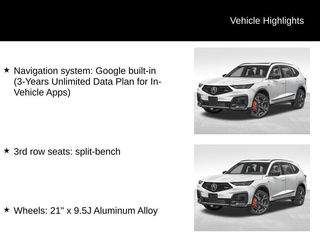 new 2026 Acura MDX car, priced at $77,800