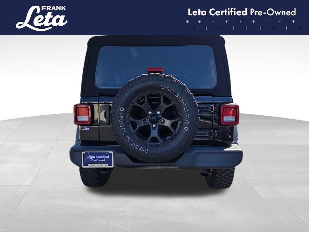 used 2021 Jeep Wrangler Unlimited car, priced at $25,977