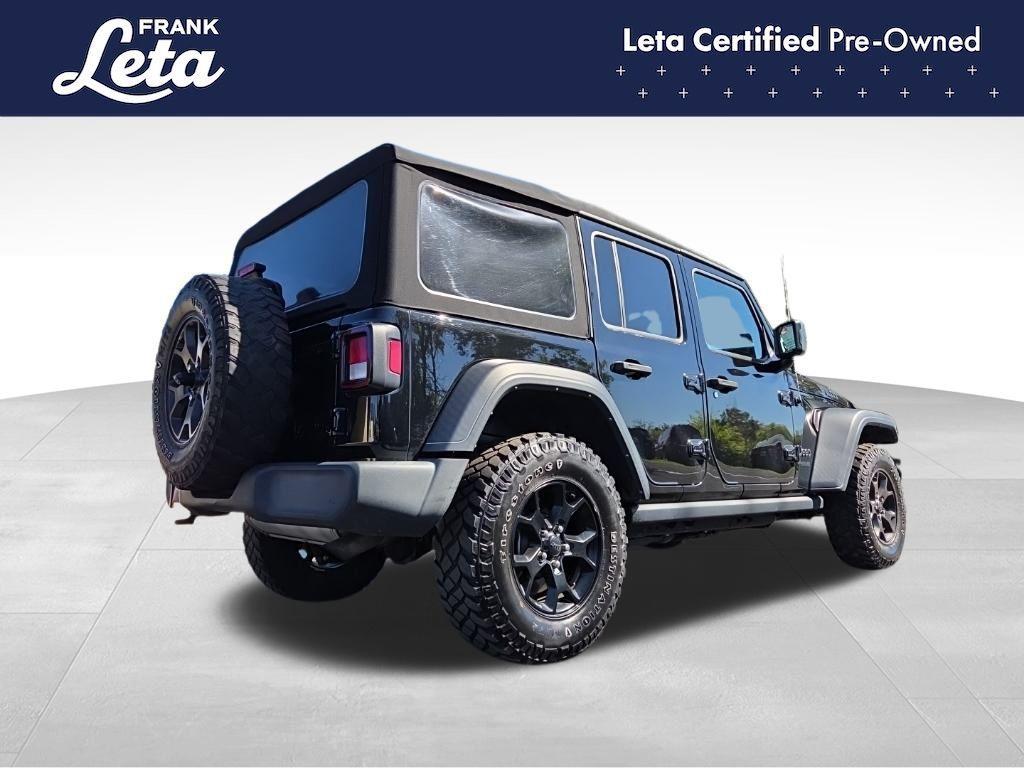 used 2021 Jeep Wrangler Unlimited car, priced at $25,977
