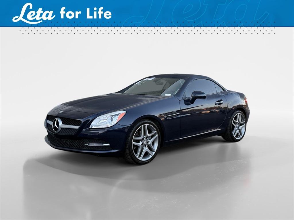 used 2015 Mercedes-Benz SLK-Class car, priced at $24,571