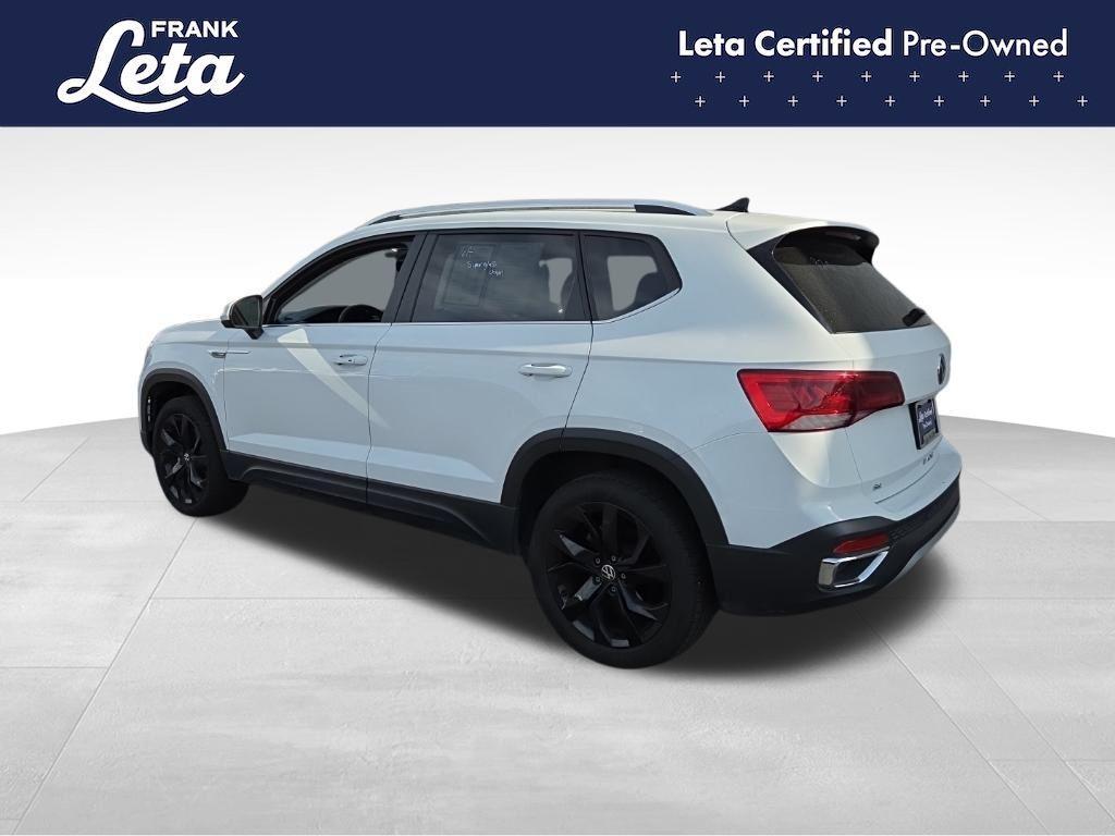 used 2023 Volkswagen Taos car, priced at $19,939