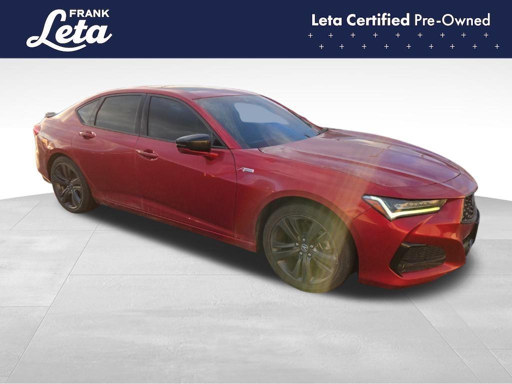 used 2021 Acura TLX car, priced at $27,854
