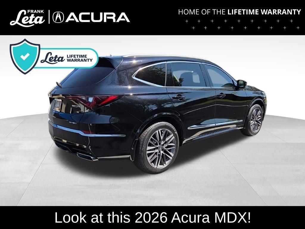new 2026 Acura MDX car, priced at $68,850