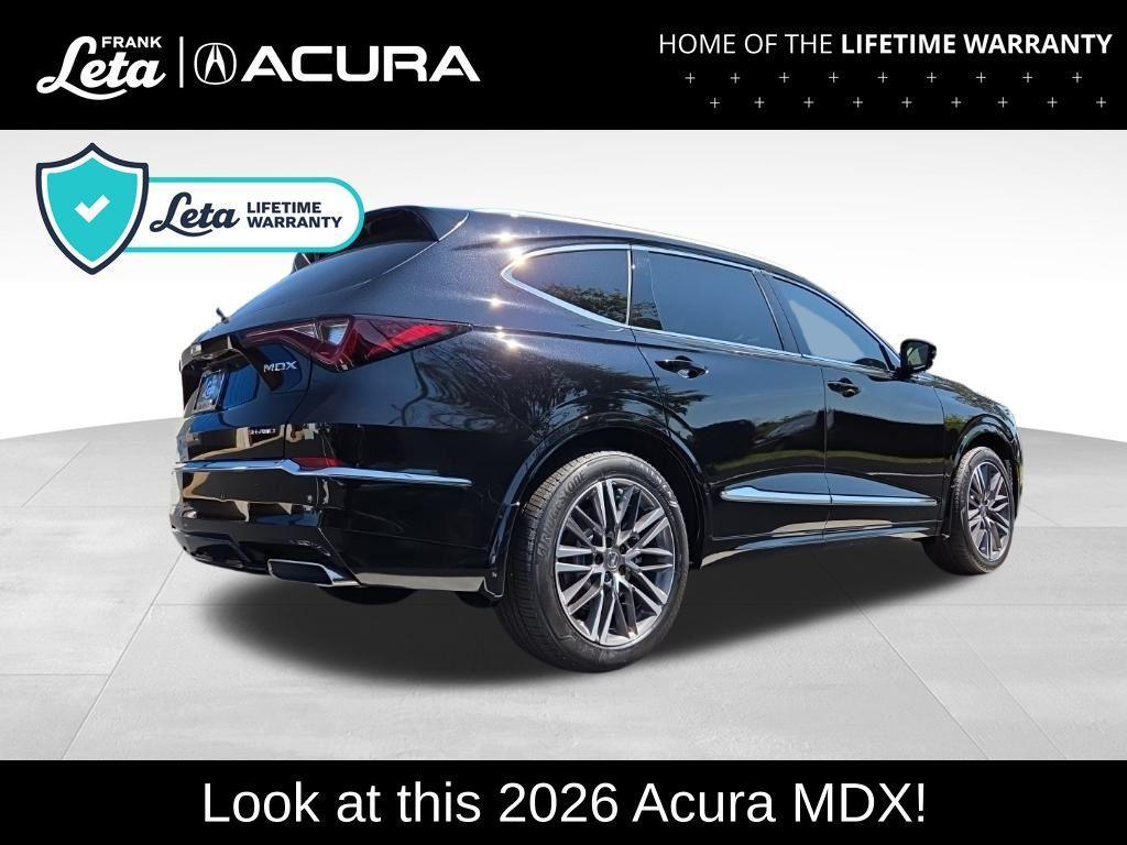 new 2026 Acura MDX car, priced at $68,850