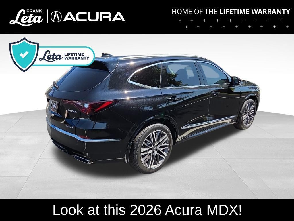 new 2026 Acura MDX car, priced at $68,850