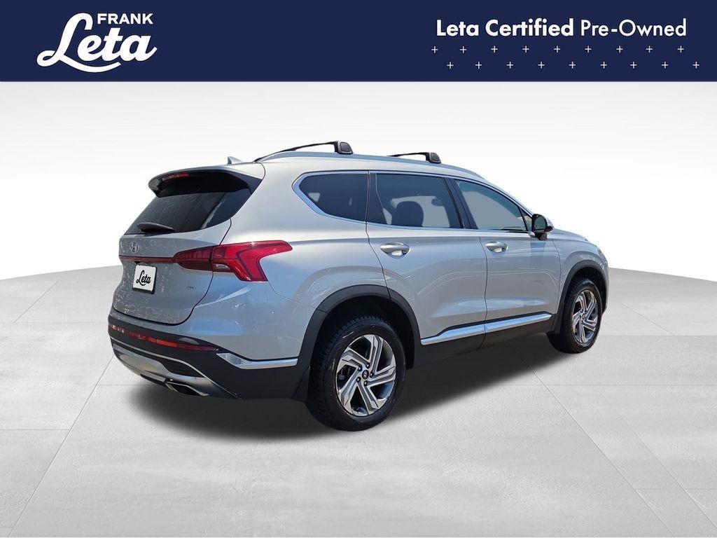 used 2021 Hyundai Santa Fe car, priced at $20,950