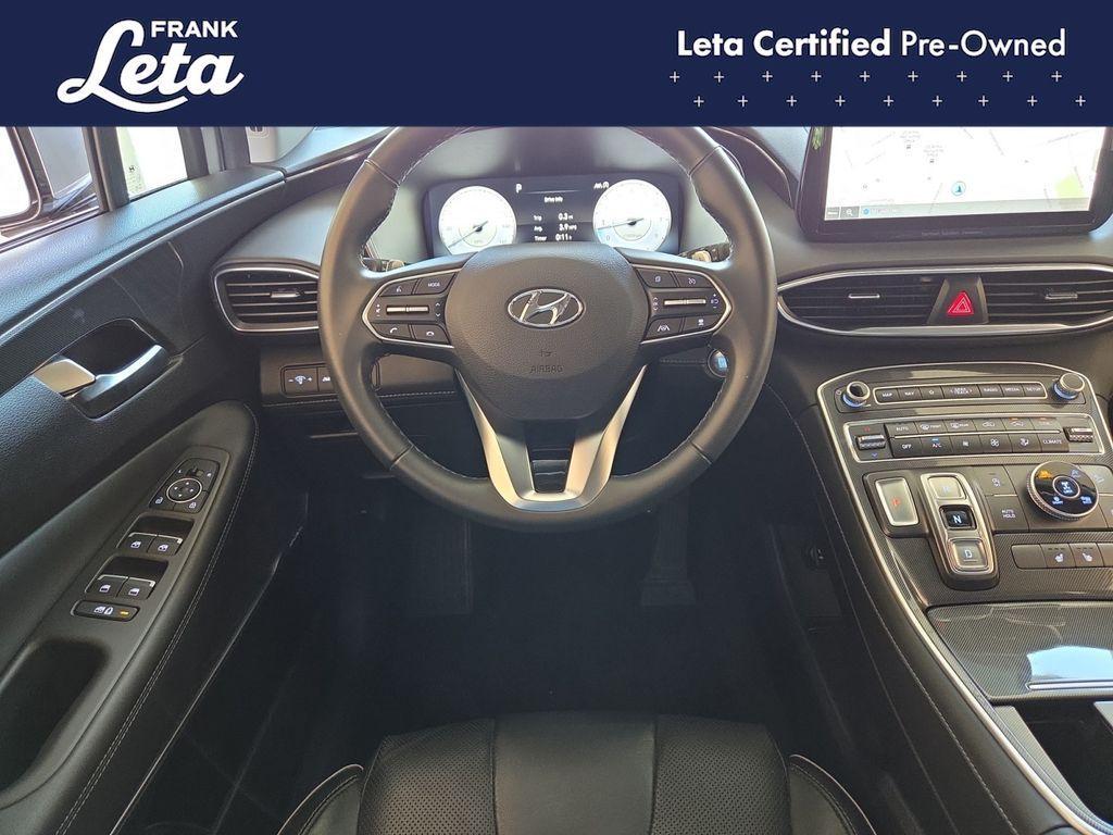 used 2021 Hyundai Santa Fe car, priced at $20,950