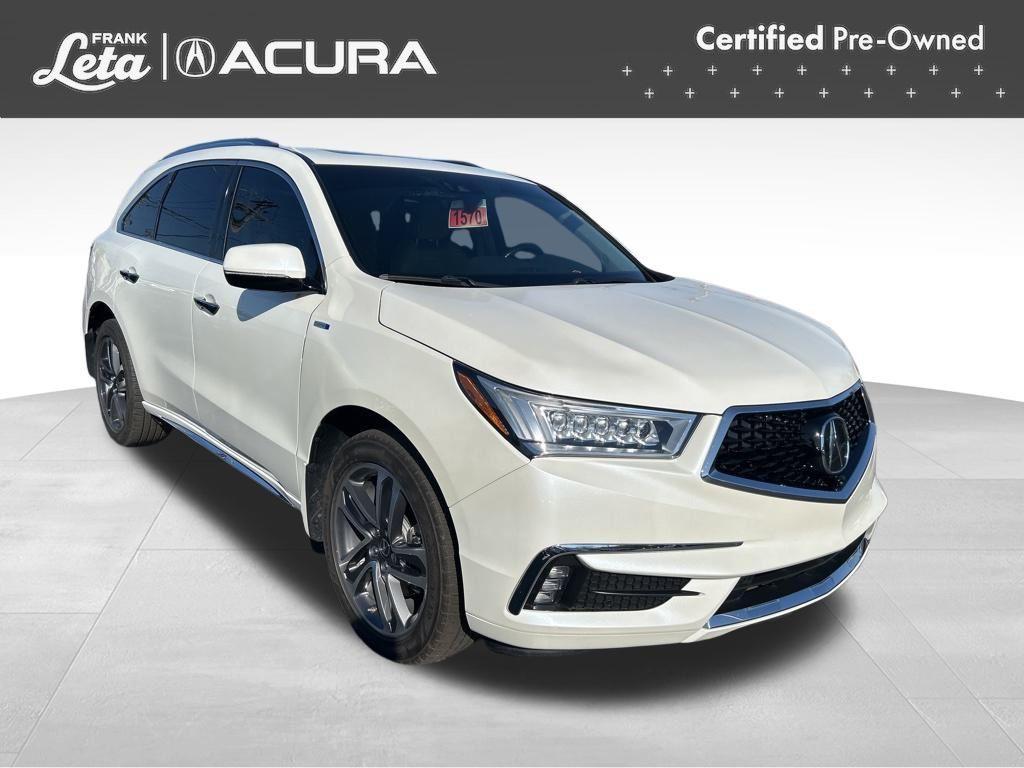 used 2019 Acura MDX Sport Hybrid car, priced at $26,750