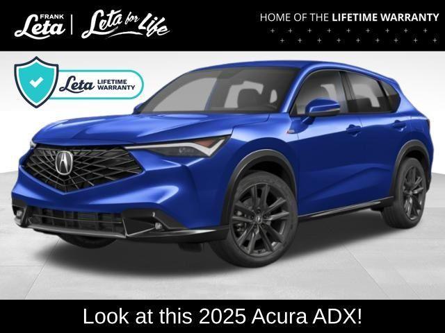 new 2025 Acura ADX car, priced at $41,950
