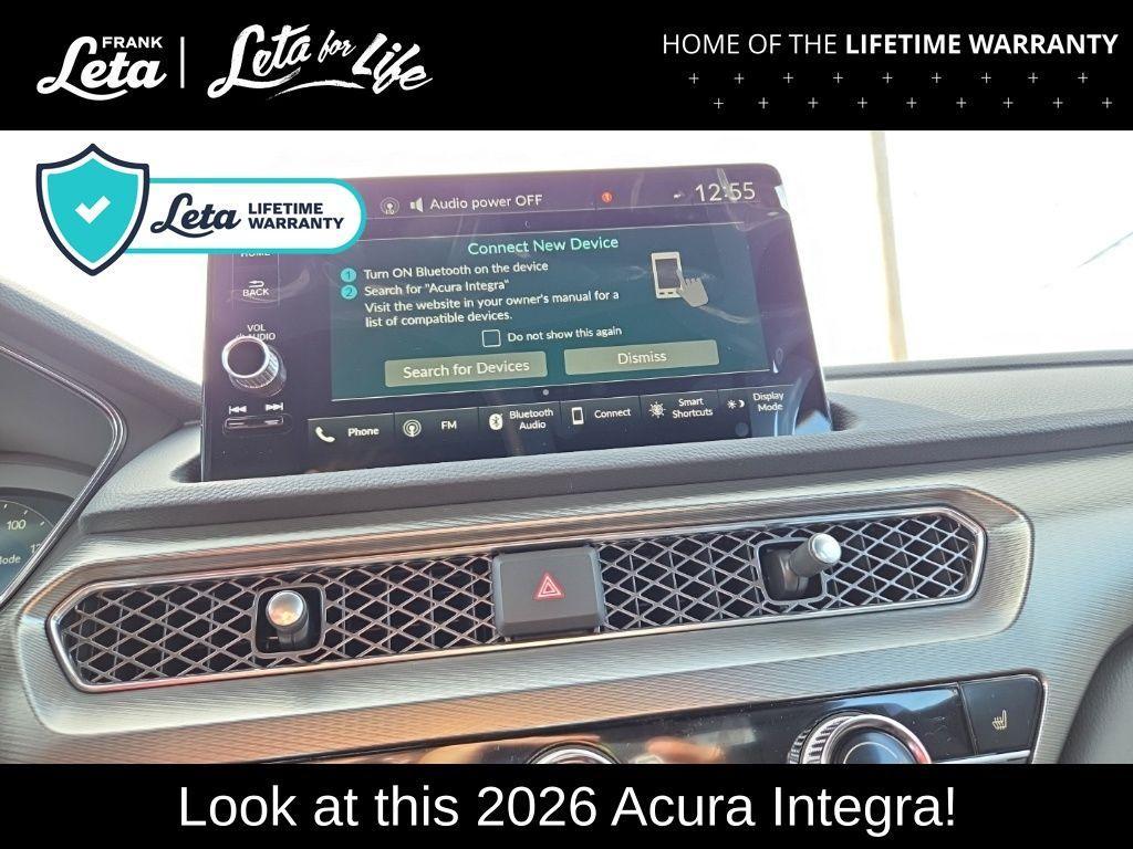 new 2026 Acura Integra car, priced at $40,995