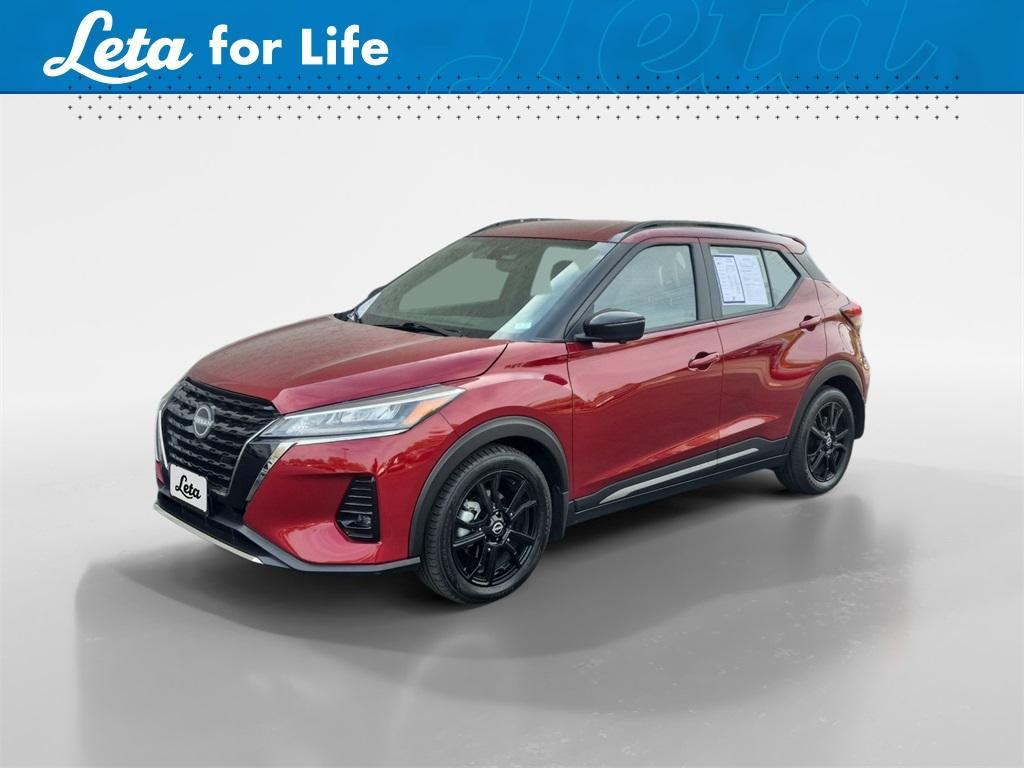 used 2022 Nissan Kicks car, priced at $19,542