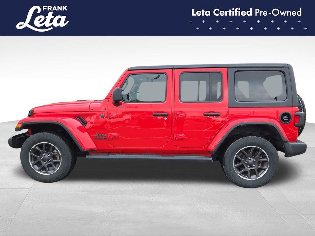 used 2021 Jeep Wrangler Unlimited car, priced at $25,977