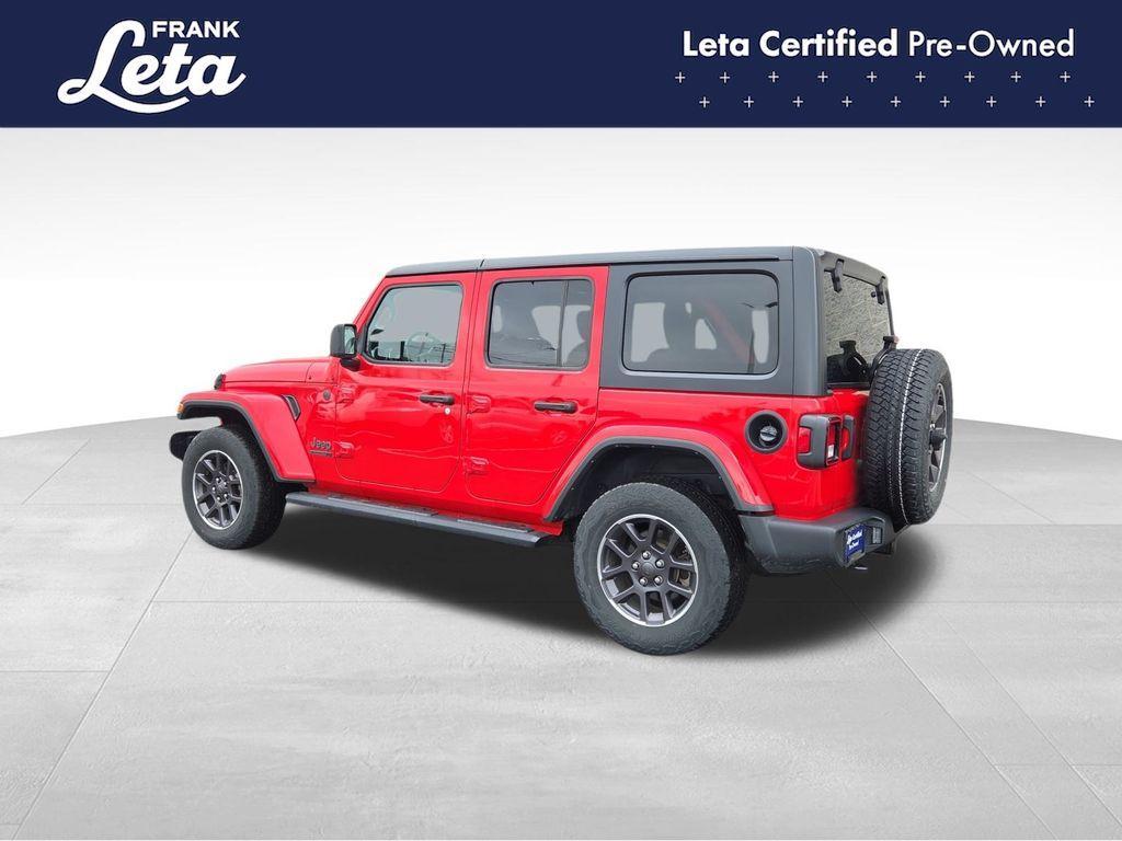 used 2021 Jeep Wrangler Unlimited car, priced at $25,977