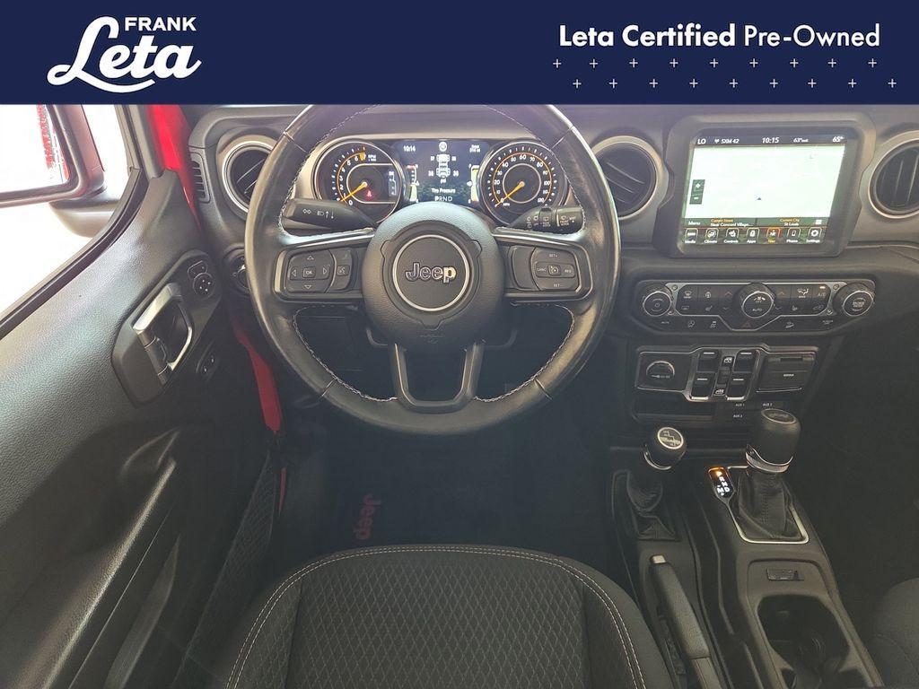 used 2021 Jeep Wrangler Unlimited car, priced at $25,977