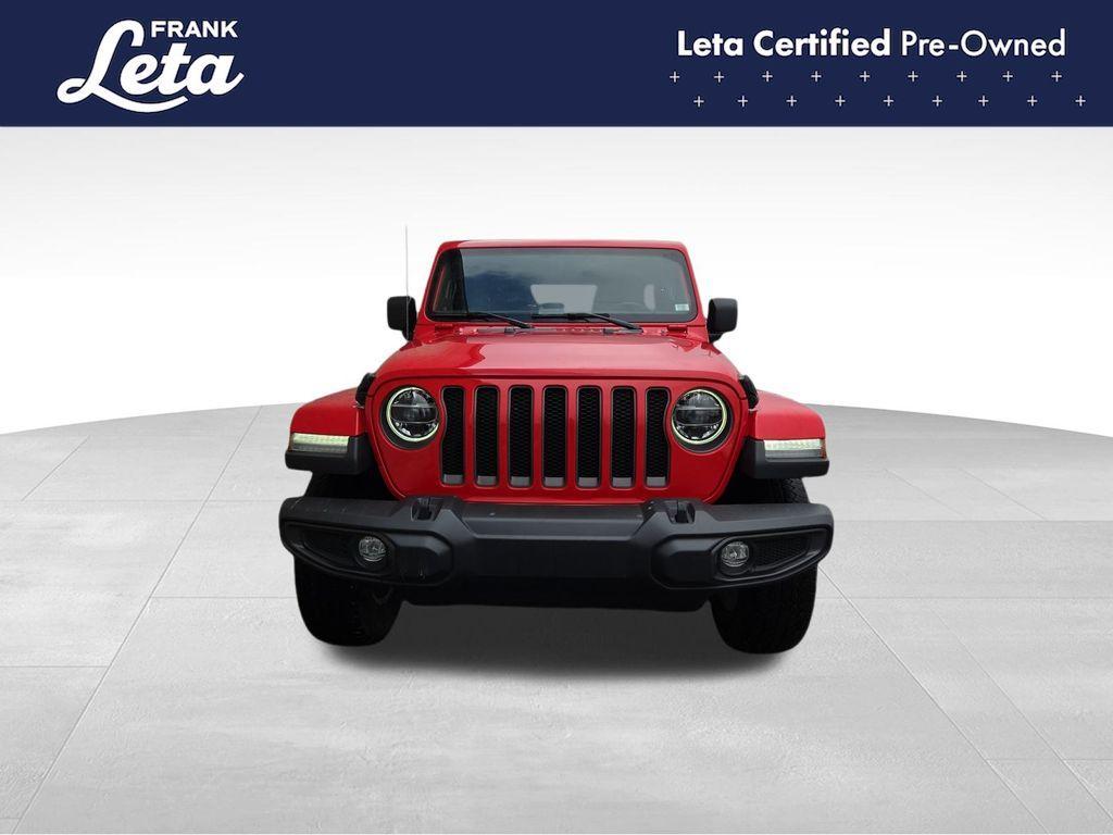 used 2021 Jeep Wrangler Unlimited car, priced at $25,977