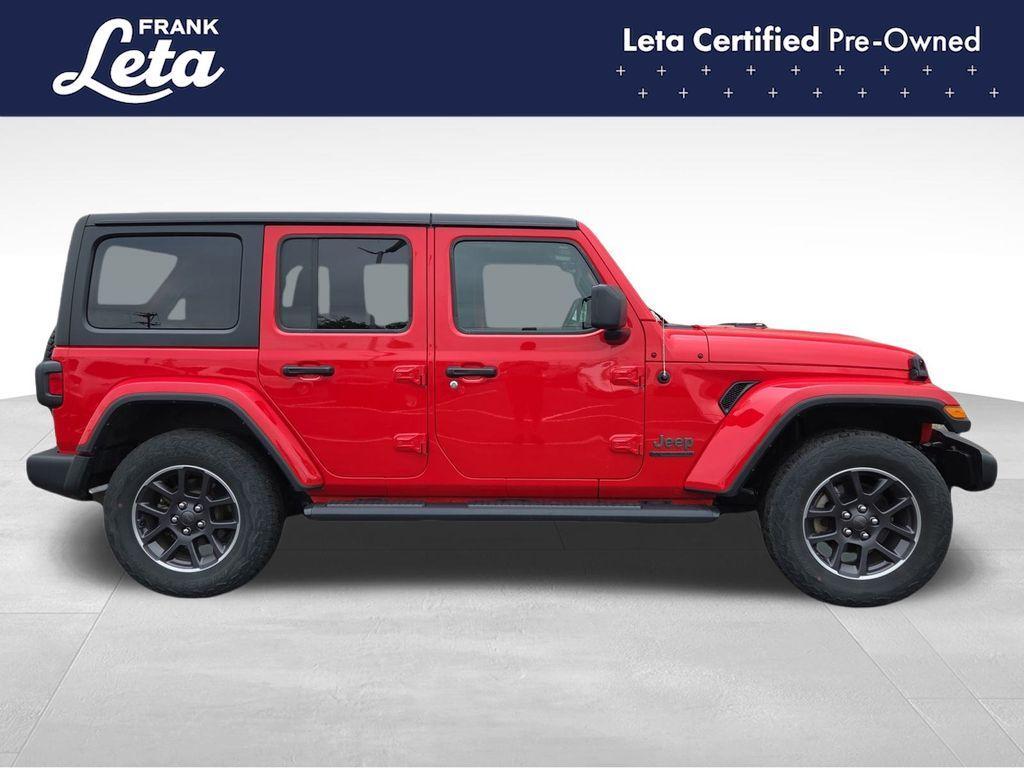used 2021 Jeep Wrangler Unlimited car, priced at $25,977