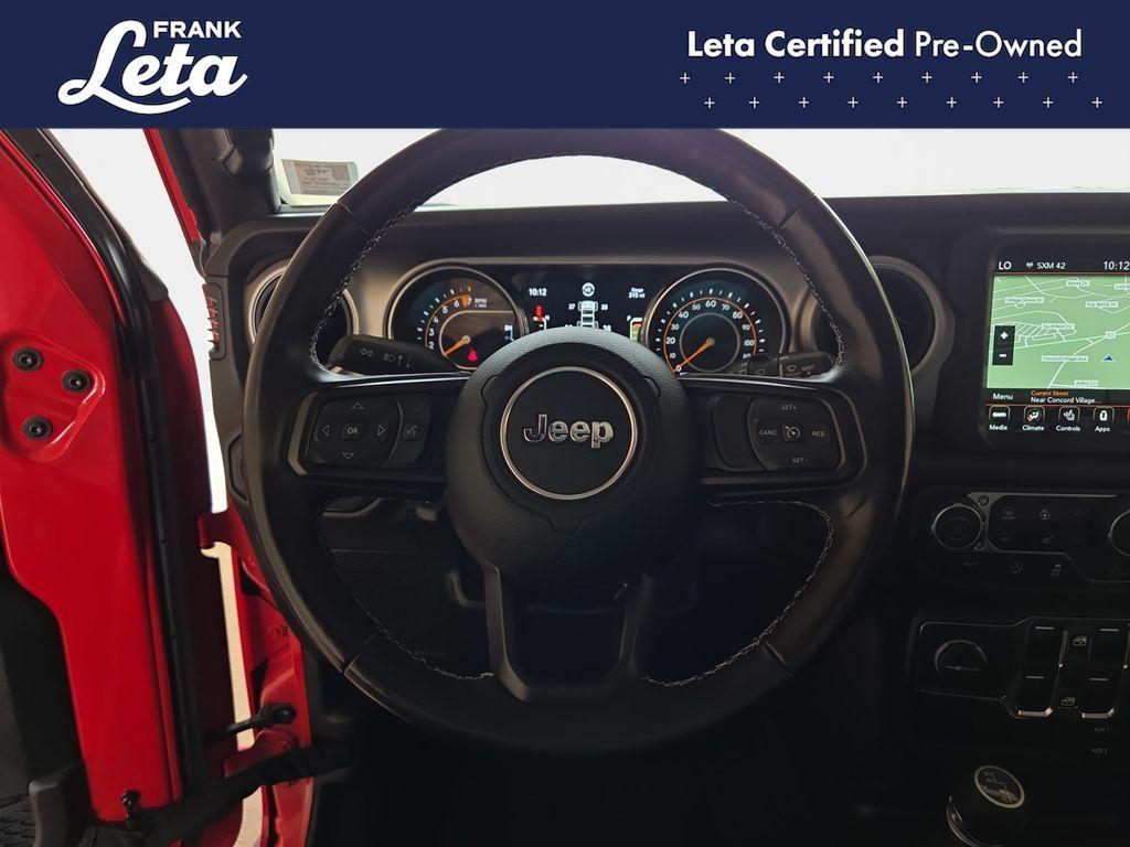 used 2021 Jeep Wrangler Unlimited car, priced at $25,977