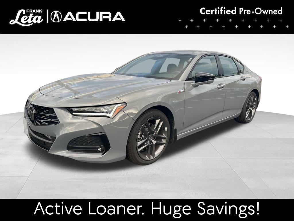 used 2025 Acura TLX car, priced at $45,942