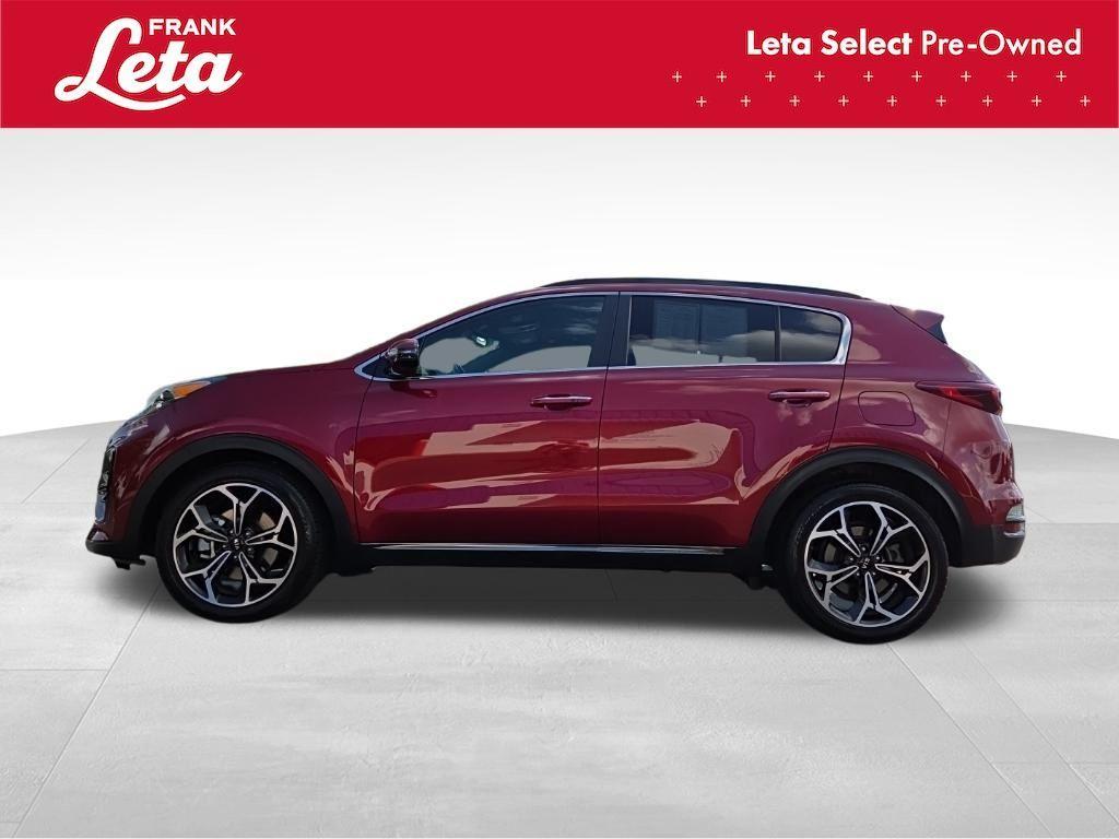 used 2021 Kia Sportage car, priced at $17,500