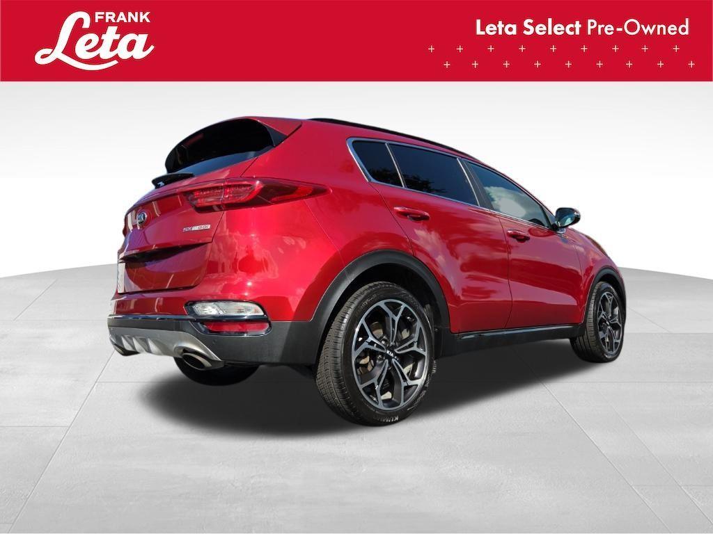 used 2021 Kia Sportage car, priced at $17,500