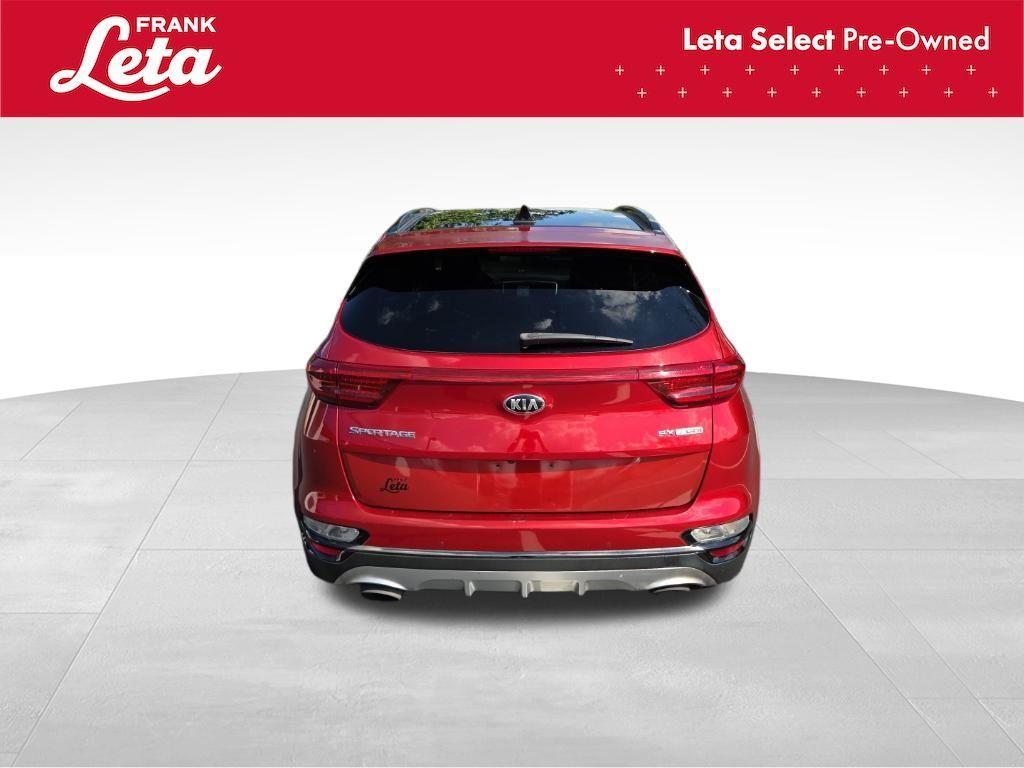used 2021 Kia Sportage car, priced at $17,500