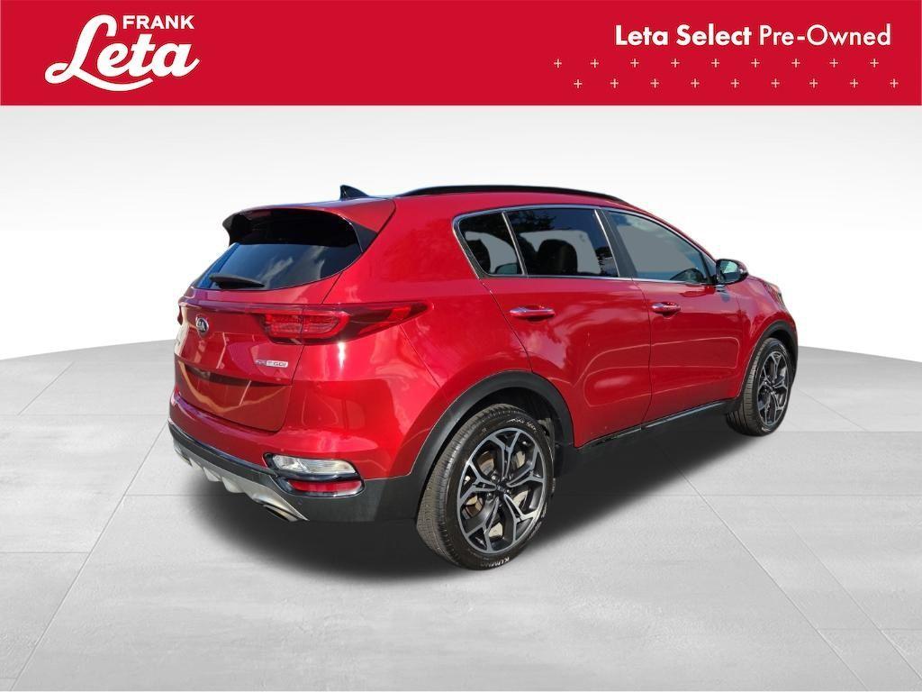 used 2021 Kia Sportage car, priced at $17,500