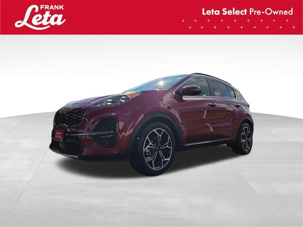 used 2021 Kia Sportage car, priced at $17,500