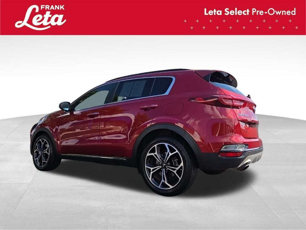 used 2021 Kia Sportage car, priced at $17,500