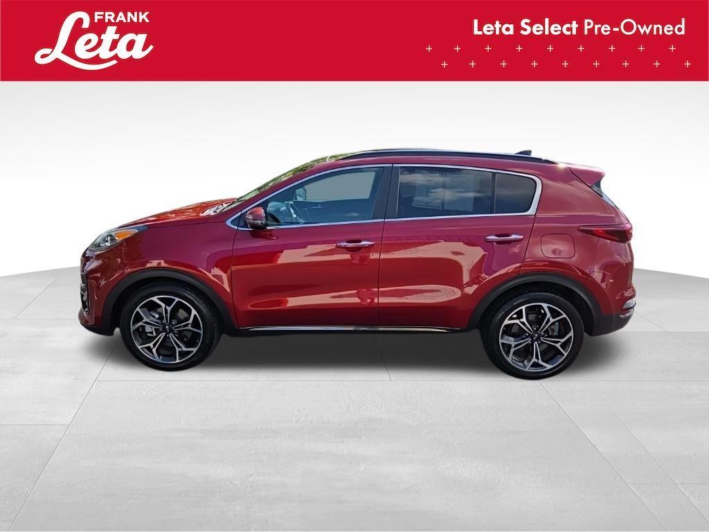 used 2021 Kia Sportage car, priced at $17,500