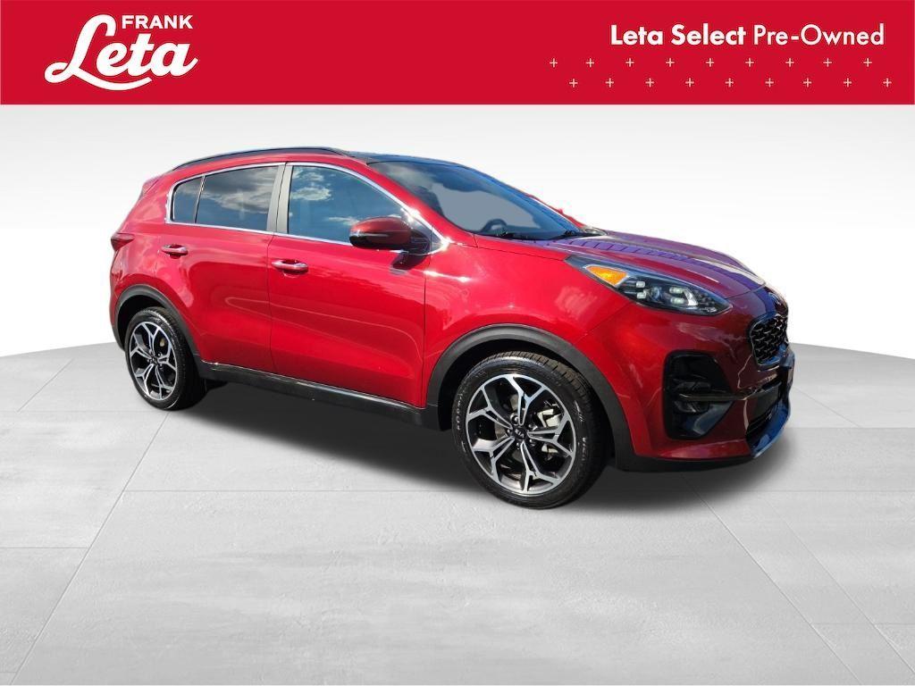 used 2021 Kia Sportage car, priced at $17,500