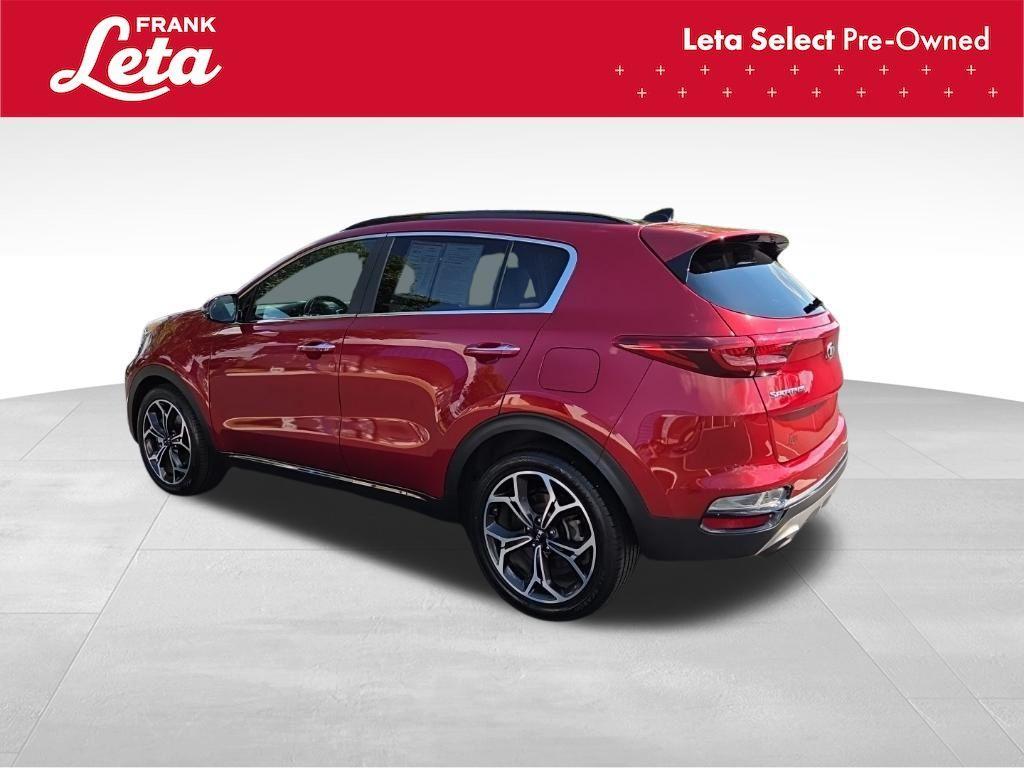 used 2021 Kia Sportage car, priced at $17,500