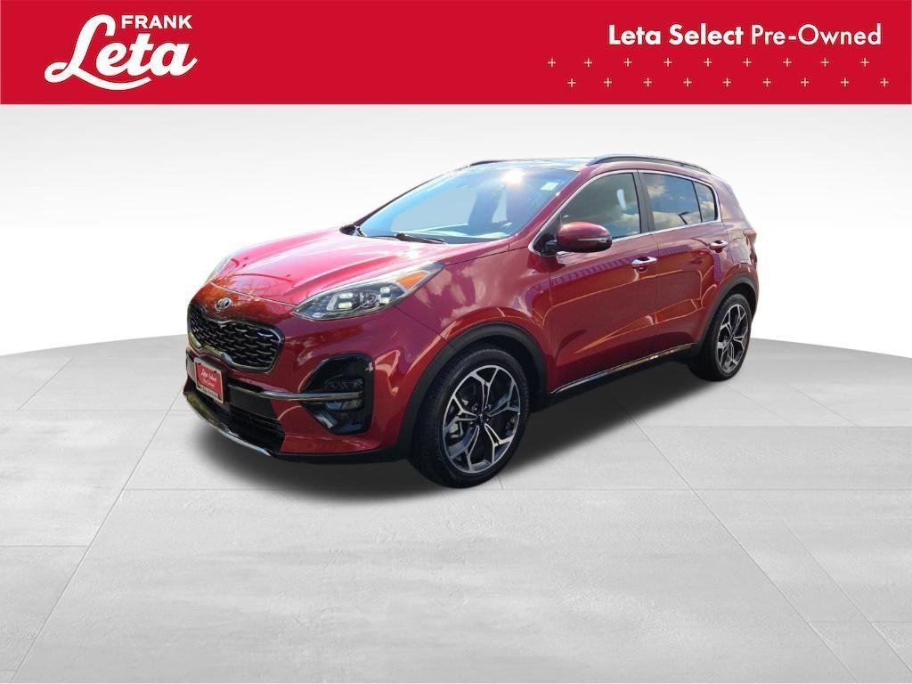 used 2021 Kia Sportage car, priced at $17,500