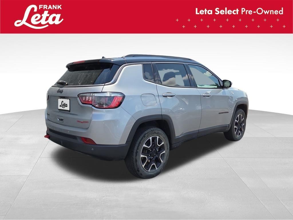 used 2021 Jeep Compass car, priced at $16,500