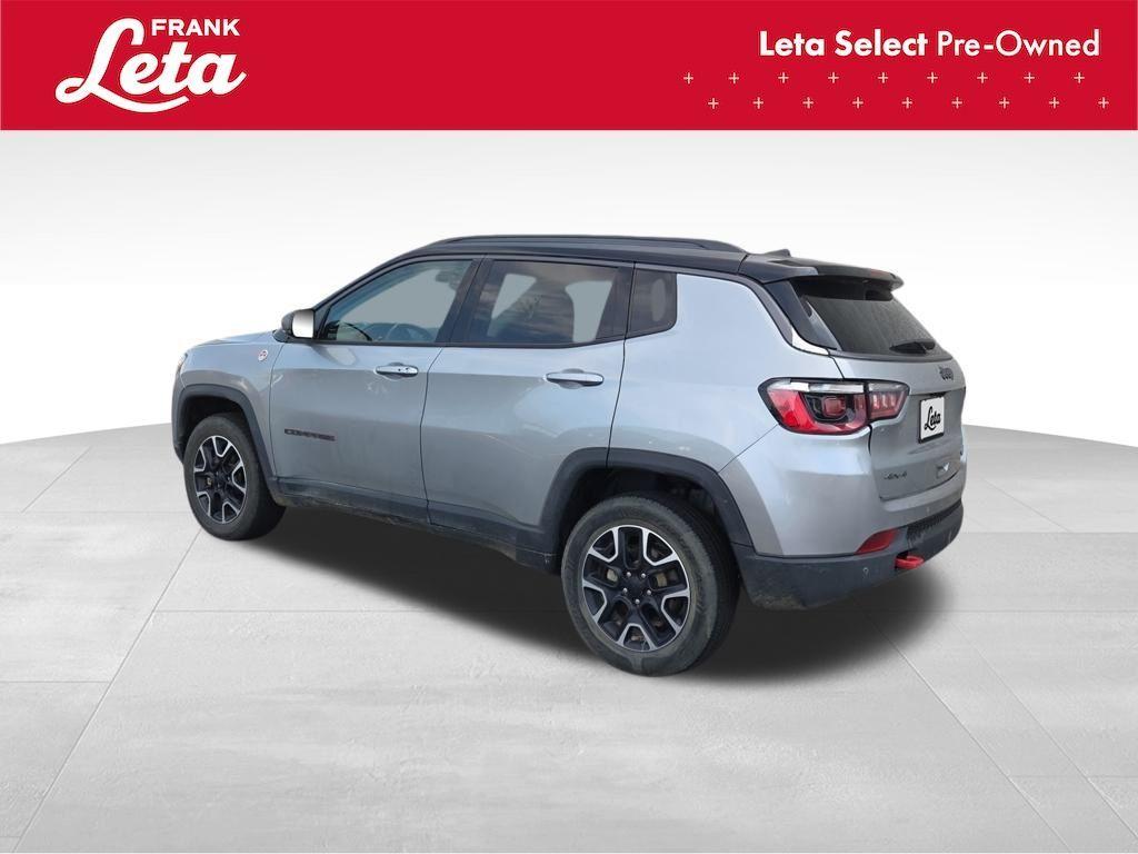 used 2021 Jeep Compass car, priced at $16,500
